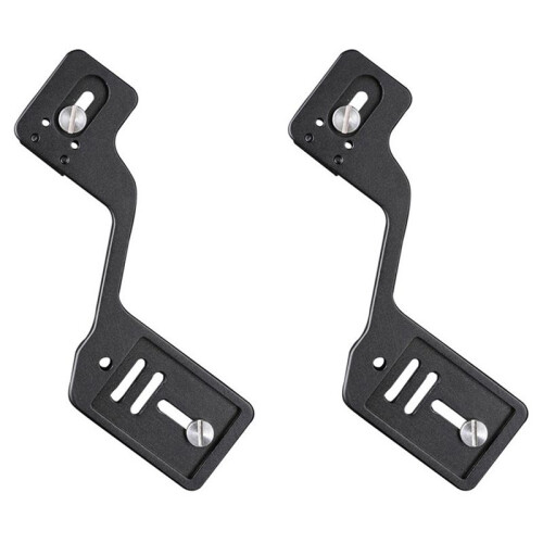 2X Manbily Vertical Flash Bracket Professional Multi-Functional Portable Convenient MBL-FB Professional Flash Bracket
