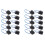 20Pcs Front Door  Handle Button 82661-D3710 82651-D3710 for  Tucson 2016-2020 Outside Puller Small 1