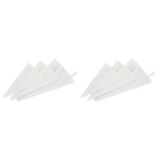 6Pcs Piping Bags 40/35/30 cm Piping Bags, Reusable, Cream Piping Bags, Cake Piping Bags for Baking Accessories