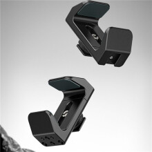 2X Universal Power Bank Mount Holder Cold Shoe Mount for 53mm to 72mm Power Supply for DSLR Camera Cage Battery Clamp