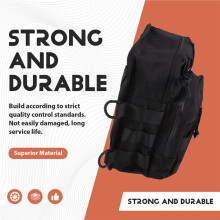 Motorcycle Handlebar Bag Travel Universal Bag T Rod Bag Storage Bag for Softail Sportster Front Handlebar Bag