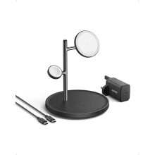 Anker MagGo 3 in 1 Wireless Charging Stand 15W MagSafe-Compatible for iPhone 15