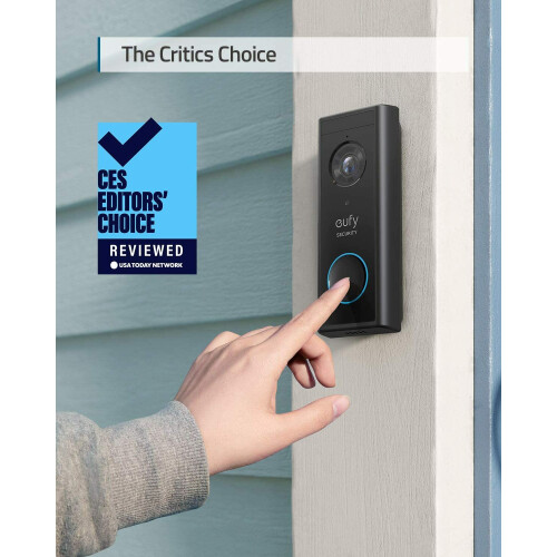 Eufy eufy Security Wireless Add-on Video Doorbell 2K Resolution HomeBase 2 Required 2