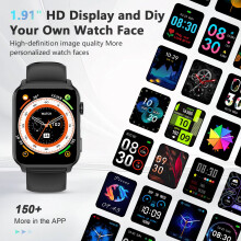 IOWODO Smart Watch Men Make Calls Bluetooth Phone Call Watch For IPhone Samsung