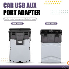 8553206010 85532 06010 USB AUX-Portadapter Ljudspelare och USB-Uttag för 4RUNNER CENTER CONSOLE 2020 - 2022