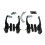 Alloy V-Brake Caliper (Black) 1