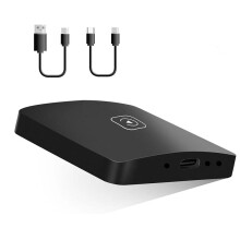 Car Ai Box 2 em 1 Wireless Carplay Android Auto Adaptador Car Ai Box Car Wired CarPlay para Wireless CarPlay