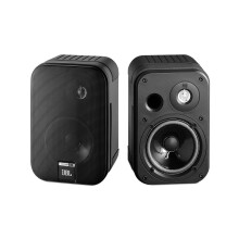 JBL Bookshelf Speakers Control One Black – Rugged, Powerful Sound, Wall-Mountabl