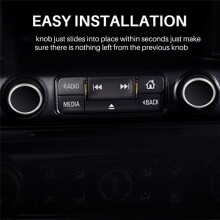 10 Par Bakre Radioljudvolymkontrollratt för Chevy Tahoe för Silverado för Acadia Sierra 07-13 22912547