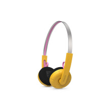 Philips On Ear Wireless Headphones The Ringo Duo MS1 Yellow Bluetooth