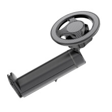 Magnetisk Flygplanstelefonhållare för Bilbaksäte 360 Rotation Reseskrivbord Telefonfäste Justerbart Ställ
