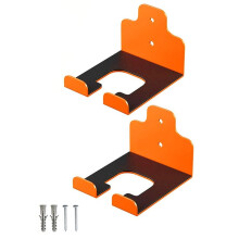 Wall-Mounted Trimmer Rack with Anti-Slip Mat for Garage, Garden Tool Organizer for Whackers, Grass and Hedge Trimmers