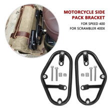 Motorcycle Saddlebag Bag Holder Side Luggage Rack Support Holder for Scrambler 400 X Speed 400 2024-2025 Right