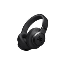 JBL Over Ear Wireless Live 770NC Headphones Black Noise Cancelling Mic