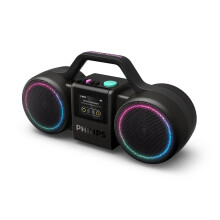 Philips Portable Bluetooth Speaker The Roller MS60 Black with 24h Battery