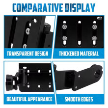 Motorcycle License Plate Bracket Rear Side Mount Support Holder for Softail Fat Boy Breakout FXBB FLFB 2018-