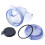 50mm Flap UPVC Transparent Check Valve Drainpipe Non-Return Valve Combination Sets Kitchen Sewer Deodorizationm 1