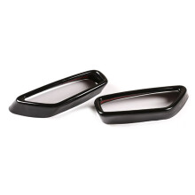 Car Exhaust Pipe Cover Stickers Tailpipe Trim Frame for 5 Series G30 G31 2018-2021 Exterior Modification