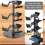 Gamepad Controller and Earphone Hanger -3-Layer Rotating Controller Storage Stand for  ONE, PS4, PS5, Sw 2