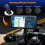 Motocicleta Portátil de 6,25 Polegadas IP67 À Prova D'Água Sem Fio para  CarPlay Android Auto Mote  Display 4