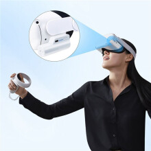 2X VR Power Bank Battery Design Headset Rechargeable Battery Pack with Type-C Port for Quest 2 Headset