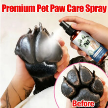 (1pc) 5-in-1-All-in-One-Pfotenpflegespray, geeignet für Katzen und Hunde, natürliche Leckformel für trockene, rissige Pfoten,