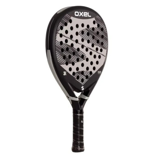 Raquette de padel - SOFTEE PÁDEL - Modèle standard - Noir - Adulte - Performance et confort