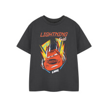 (5-6 Years) Disney Cars Short Sleeved T-Shirt (Boys Grey)
