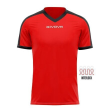 Maillot enfant Givova Revolution - red/black