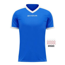 Maillot enfant - GIVOVA - Revolution - Bleu/Blanc - Taille 3XS - Respirant