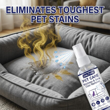 Spray anti-odeurs sans danger pour les animaux domestiques, 50 ml, pour matelas, canapé, éliminateur d'odeurs d'urine