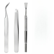 Stainless Steel Pet Grooming Kit | Flea Removal Comb, Portable, Washable | For Long & Short-Haired Cats & Dogs, Home &