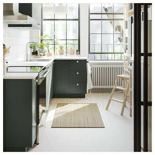 IKEA LOHALS Flatwoven Jute Rug 80x150 cm 1