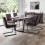 Set Of 2 Brooklyn Dining Chairs - Charcoal Grey 6