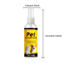 Huidverzorgingsspray voor huisdieren |Herstellende formule voor honden en katten |Laag-allergene, niet-irriterende,