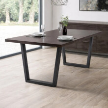 Brooklyn Dining Table - Dark Oak