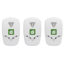 3X 32 Miljoen Negatieve Ionen Generator Draagbare Plug-in Luchtreiniger voor Slaapkamer Keuken Badkamer Kantoor UK Plug