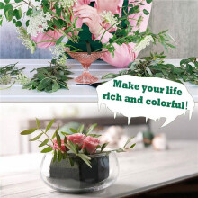 Floral Foam 60 Pcs Dry &Wet Flower Foam Round Florist Blocks Flower Foam for Fresh or Artificial Flowers
