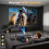 XGODY 4K Android Projector Smart WiFi Mini Bluetooth Office Home Theater HDMI 7