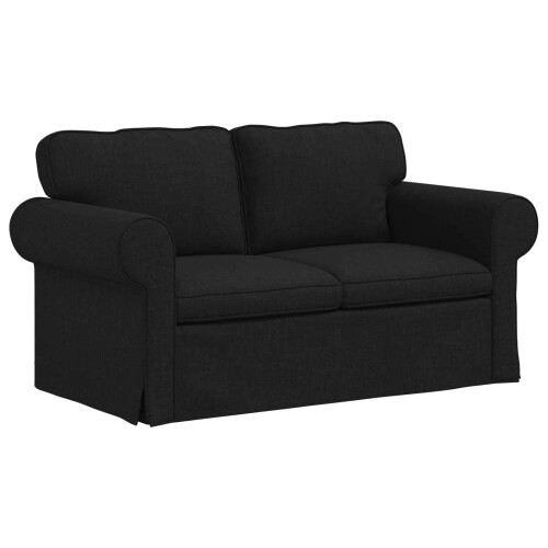 VidaXL vidaXL Sofa Schwarz 155 x 82 x 80 cm Stoff 1