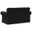 VidaXL vidaXL Sofa Schwarz 155 x 82 x 80 cm Stoff 6