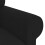 VidaXL vidaXL Sofa Schwarz 155 x 82 x 80 cm Stoff 7