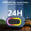 NEW - JYX Portable Bluetooth Speaker with 360 Stereo Sound, Bluetooth 5.3 3