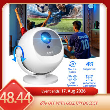 XGODY 4K Smart Projector Autofocus WiFi Video Home Theater Android 14 USB/HDMI
