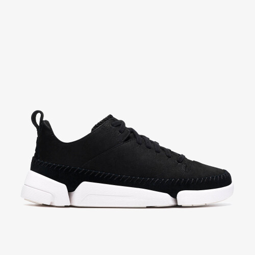 Clarks (Standard, 3 (Adults')) Trigenic2Flex. Black Nubuck