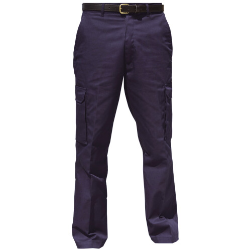 Warrior (46/L, Harbour Navy) Warrior Mens Cargo Workwear Trousers