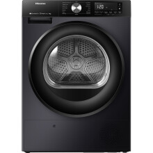 Hisense DH3S802BB3 3S Series Heat Pump Tumble Dryer 8 kg Black A+++ Rated