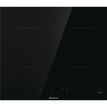 Hisense HIA64UK 59cm 4 Burners Induction Hob Touch Control Black