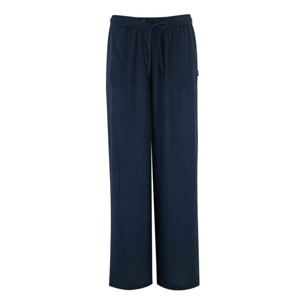 Regatta (8 Uk R, Navy) Womens/Ladies Elbrie Plain Trousers