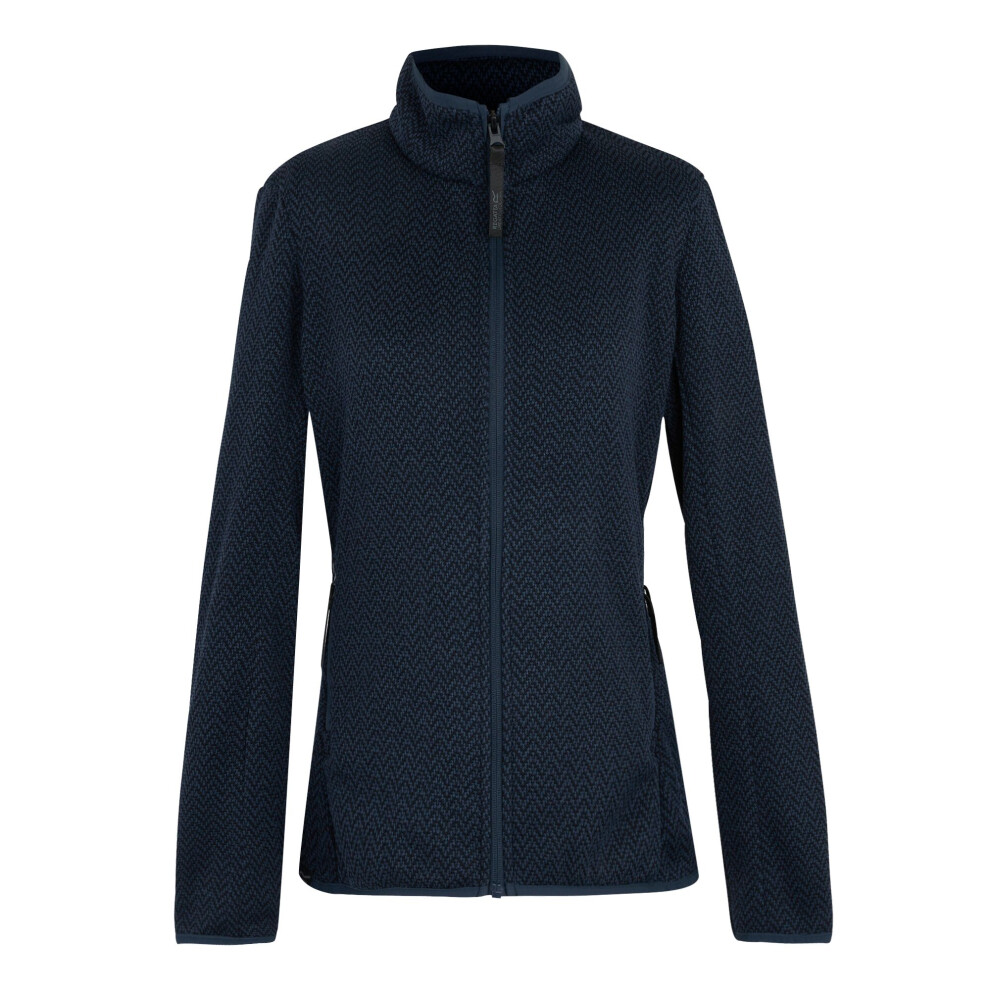 Regatta (12 Uk, Navy/Sky Captain) Womens/Ladies Elzie Full Zip Fleece Jacket